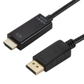 4K x 2K DP to HDMI Converter Cable, Cable Length: 1.8m, 4K x 2K DP to HDMI Black, 4K x 2K DP to HDMI White